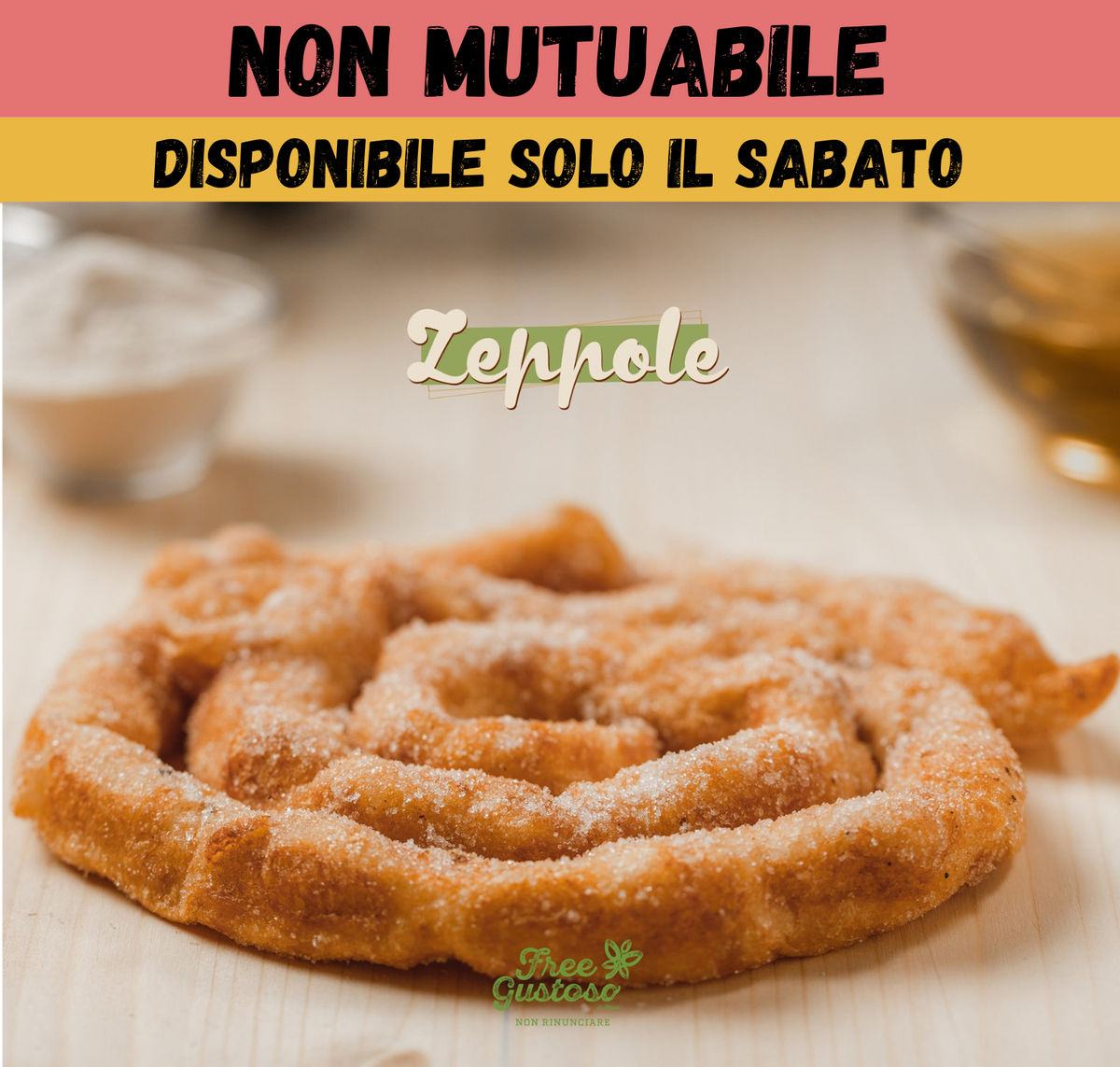 Zeppole senza glutine FREE GUSTOSO -  –