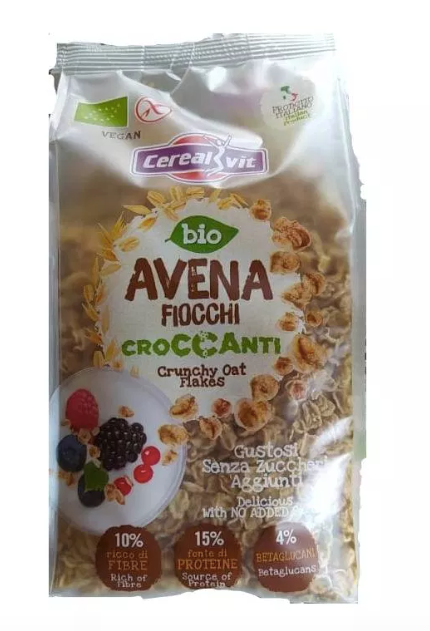 Avena 100% biologica Senza Glutine