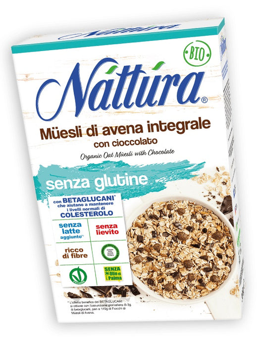 SL - Muesli Avena Bio Con Cioccolato NATTURA - 300g