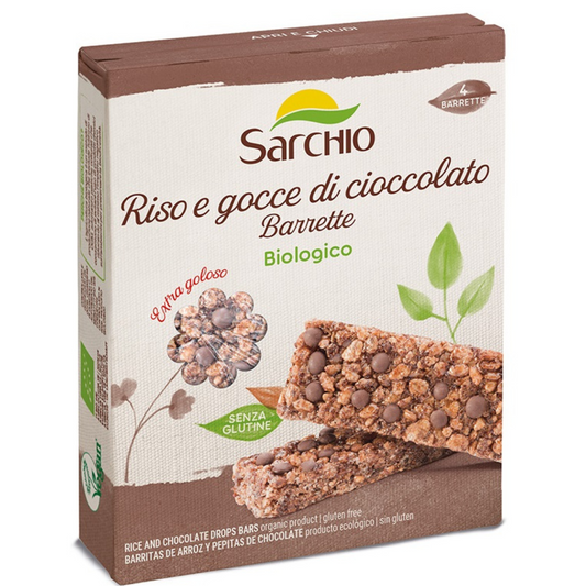 SL - Barrette Riso e Gocce cioccolato SARCHIO - 80g