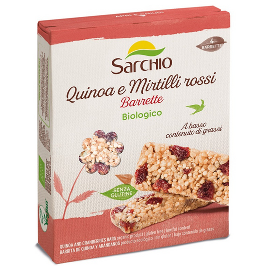 SL - Barrette Mirtilli rossi e quinoa SARCHIO - 90g