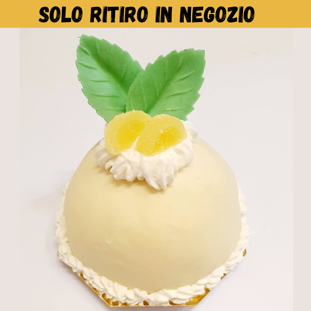 SL Torta Delizia al Limone Monoporzione MSG- 150g - Prodotto Surgelato
